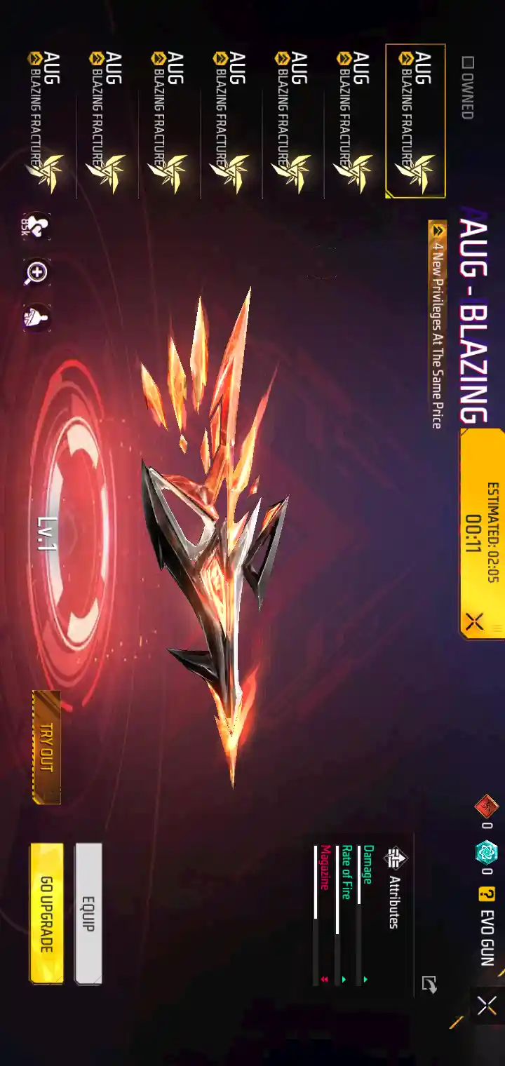FF Beta Unlock APK interface screenshot